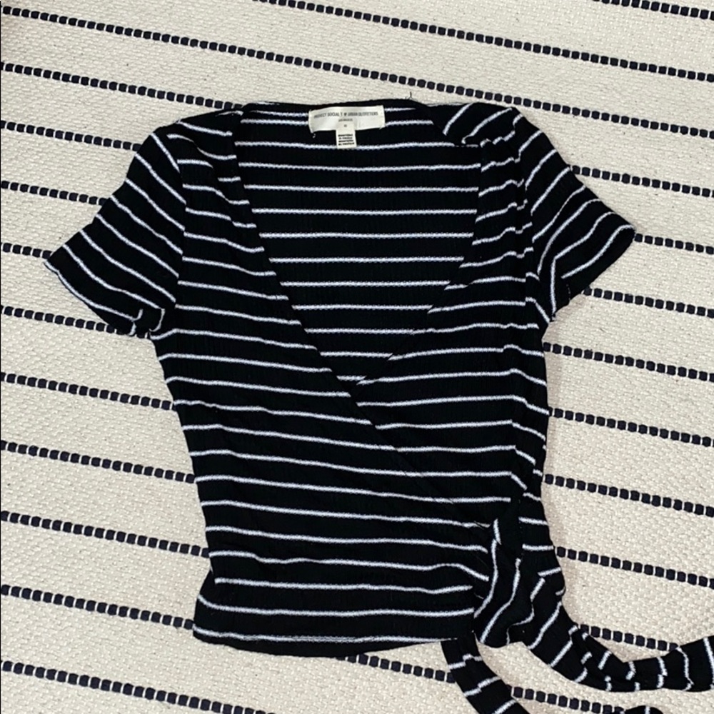 cute wrap shirt